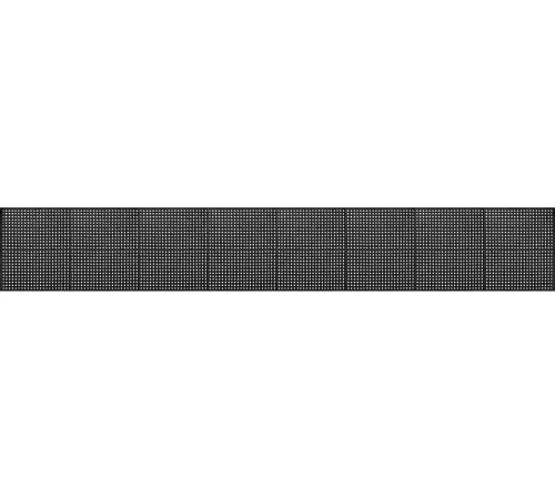 Global Industrial™ Drainage Mat, 3'W x 20'L, 1/2" Thick, Black