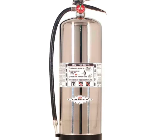 Amerex 2 -1/2 Gallon Water Fire Extinguisher, Wall Mount, Type A