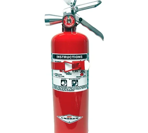 Amerex 5LB Clean Agent Fire Extinguisher, Vehicle Mount, Type B, C