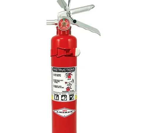 Amerex 2.5LB Dry Chemical Fire Extinguisher, Vehicle Mount, Type A, B, C