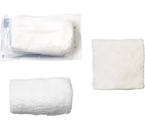 Dynarex Krinkle Gauze Roll, Sterile, 4-1/2"W x 4-1/10" Yards, 100 Pcs