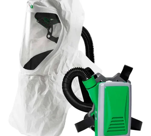 RPB T200, Head Harness, Tychem 2000 Hood, HX5 Backpack PAPR