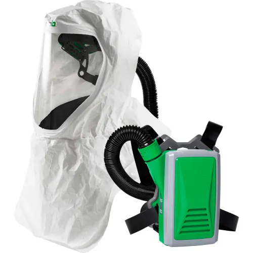 RPB T200, Head Harness, Tychem 2000 Hood, HX5 Backpack PAPR