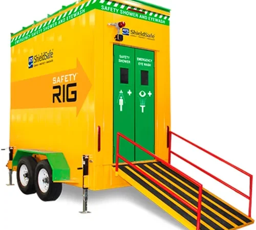 ATS ShieldSafe Fully Enclosed Mobile Safety Shower & Eyewash Trailer - Class One Division Two (C1D2)