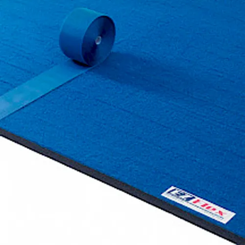EZ Flex Sport Mats Wrestling Mat 2" Thick 6' x 24' Roll Royal - Image 3