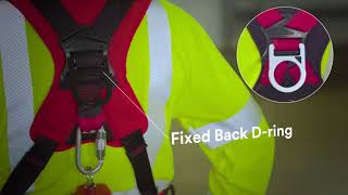 3M" Protecta® 1161218 Comfort Construction Positioning Harness, Tongue/Pass-Thru Buckle XL - Image 5