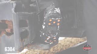 Ergodyne® TREX™ 6300 One-Piece Ice Traction Device, Black, XXL - Image 4