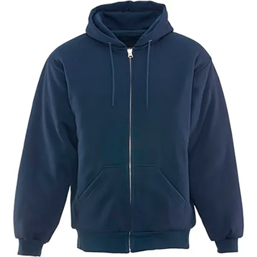 Insulated Quilted Sweatshirt Regular, Navy - 2XL