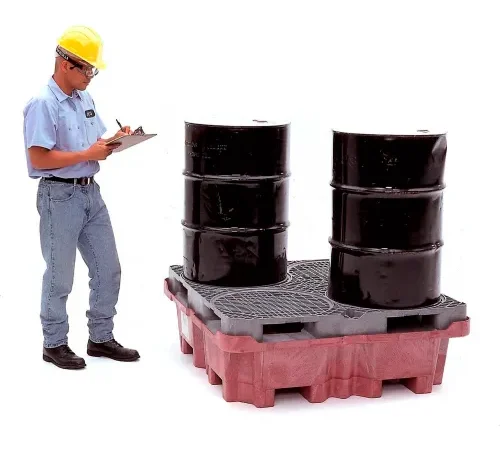 UltraTech Ultra-Spill King? 4 Drum 0801 Drum Pallet and Sump with No Drain