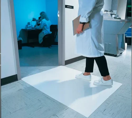 Wearwell® Clean Room Mat 3' x 5' White
