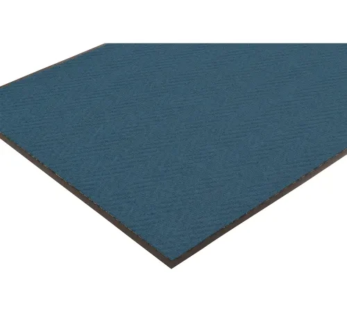 NoTrax® Chevron Indoor Entrance Mat 5/16" Thick 3' x 4' Blue