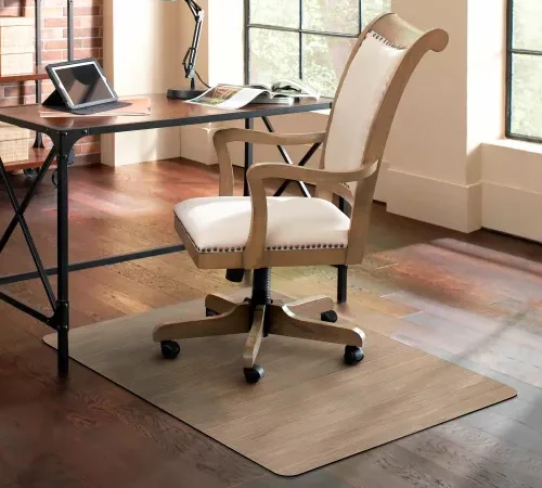 ES Robbins® Trendsetter Chair Mat for Hard Floors - 36" x 48" -  - Driftwood
