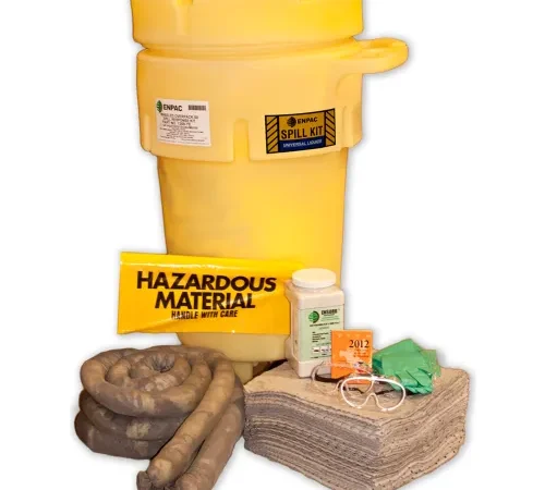 Enpac Wheeled Salvage Drum Spill Kit, Universal, 50 Gallon