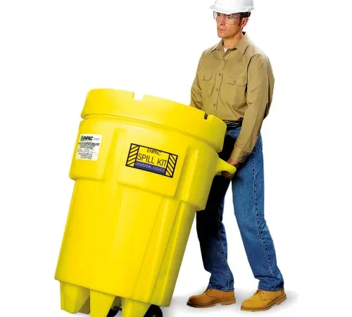 Enpac Wheeled Salvage Drum Spill Kit, Universal, 95 Gallon