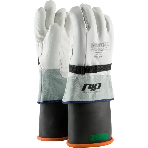 PIP Top Grain Goatskin Leather Protector For Novax® Gloves, Size 9 - Image 2
