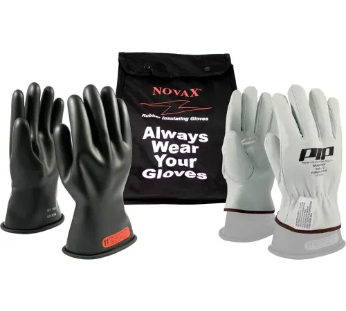 PIP ESP Kit, 1 Pair Black ESP Glove, 1 Pair Goat, Class 0, Size 10