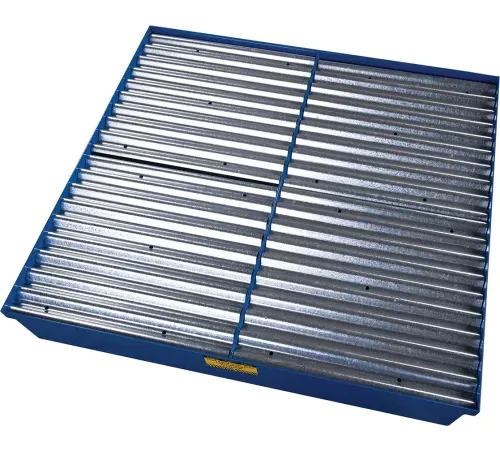 Eagle 4 Drum Spill Containment Platform 1640ST - 54-1/2"W x 54"D x 12"H - Steel