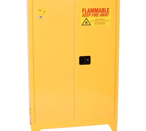 Eagle Flammable Liquid Tower" Safety Cabinet with Manual Close - 45 Gallon