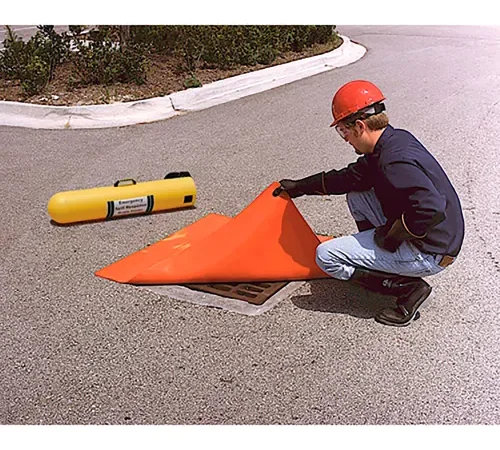 UltraTech 2130 Ultra-Drain Sea?l, Square, 36" x 36" x 3/8", Orange