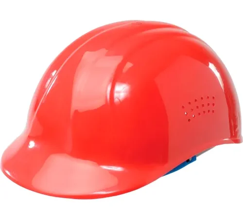 ERB® 67 Vented Bump Cap with 4-Point Pinlock Suspension, Red