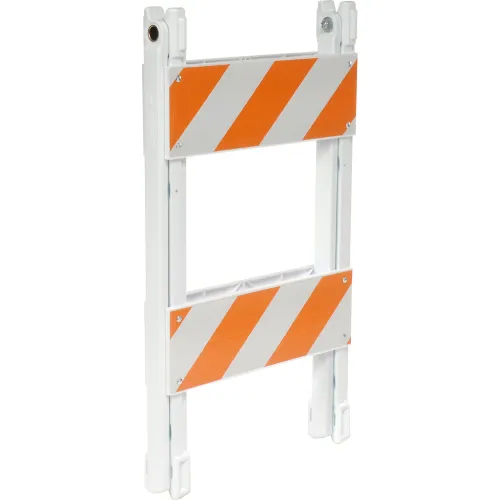 VizCon TrafFix Devices Plastic Folding Traffic Barricade 42 Inch High 4 Panels, 37408-EG - Image 2
