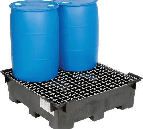 Global Industrial" Spill Containment Sump with Wire Deck