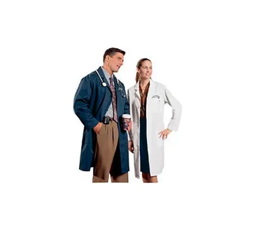 Two doctors wearing lab coats