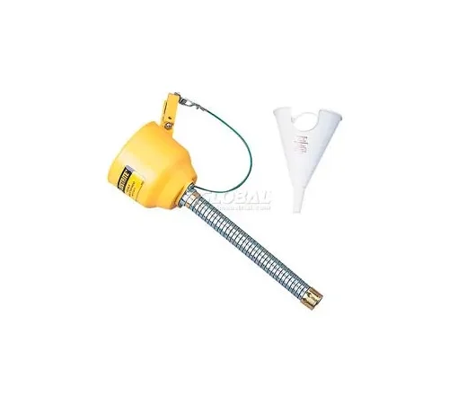 Funnel for 3 or 5 Gallon Poly Safety Can with 1" Flex Spout, 14411