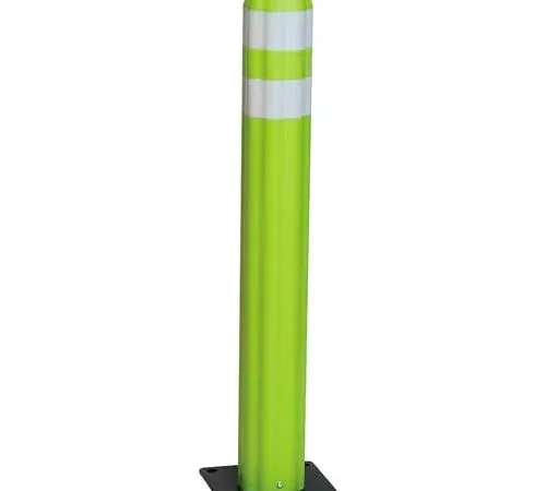 Eagle Poly Guide Post Delineator 42" x 5.75" Dia. Lime