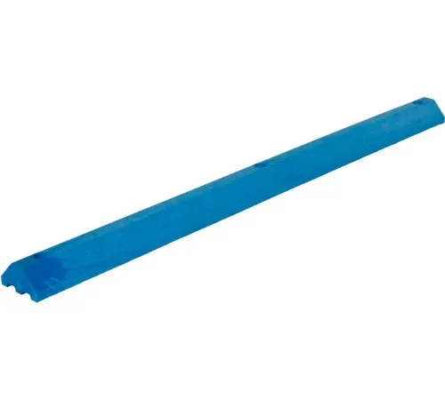 Blue parking wheel stop