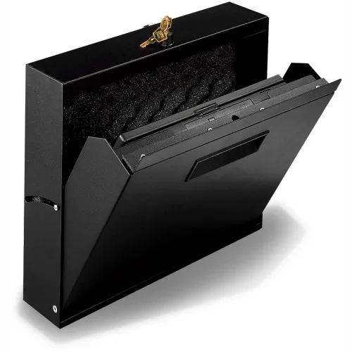 Datum Wall-Mount LapTop Locker" Security Cabinet, Black, Series LTL-1