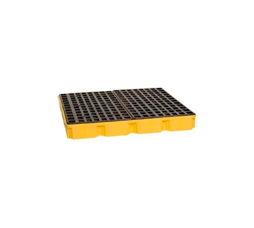 Eagle 1635 4 Drum Modular Spill Platform Unit - Yellow with No Drain