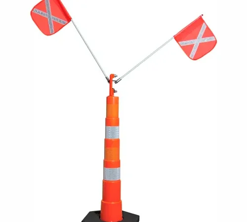 Checkers Industrial Delineator With Whips For Airlines, DELFS3OBWUNI