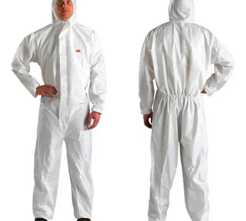 3M" Disposable Coverall, Elastic Wrists & Ankles, Hood, White, 2XL, 4510-XXL, 20/Case