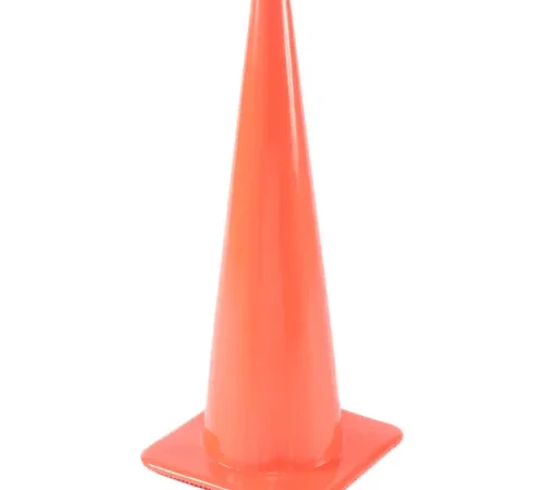 28" Traffic Cone, Non-Reflective, Orange, 10 lbs, 2825-10