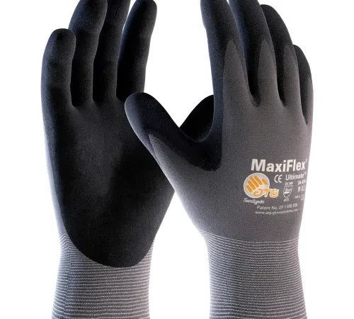 PIP® MaxiFlex® Ultimate" Nitrile Coated Knit Nylon Gloves, X-Large, 12 Pairs