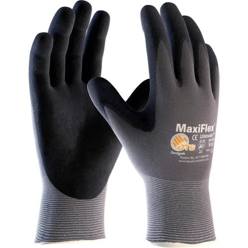 PIP® MaxiFlex® Ultimate" Nitrile Coated Knit Nylon Gloves, X-Large, 12 Pairs