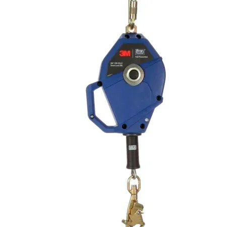 3M blue self-retracting lifeline fall arrester