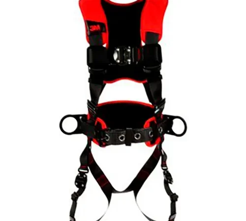 3M" Protecta® 1161203 Comfort Construction Positioning Harness, Quick Connect Buckle, 2XL