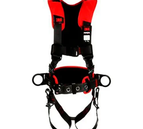 3M" Protecta® 1161206 Comfort Construction Positioning Harness Pass-Through Tongue, M/L
