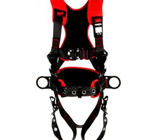 3M" Protecta® 1161223 Comfort Construction Climbing Harness, Tongue & Quick Connect, S