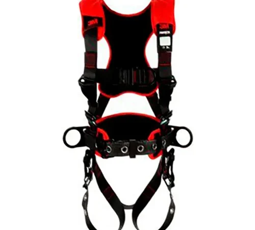 3M" Protecta® 1161226 Comfort Construction Climbing Harness Pass-Thru & Tongue Buckle S