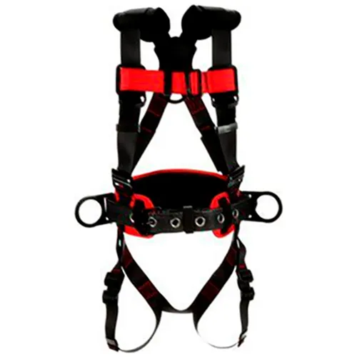 3M" Protecta® 1161303 Construction Style Harness, Pass-Through Buckle & Tongue Buckle, 2XL