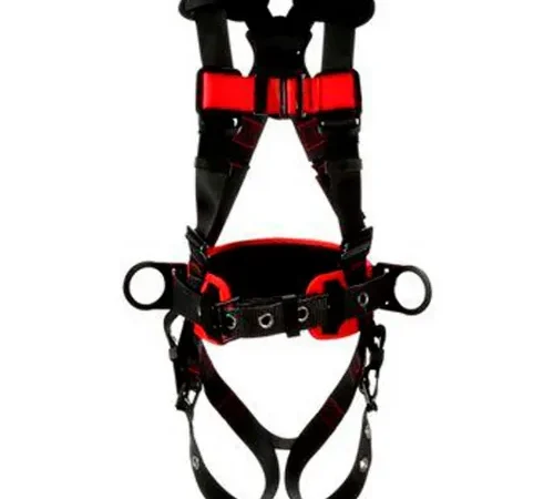 3M" Protecta® 1161309 Construction Style Positioning Harness, Back & Side D-Ring, M/L