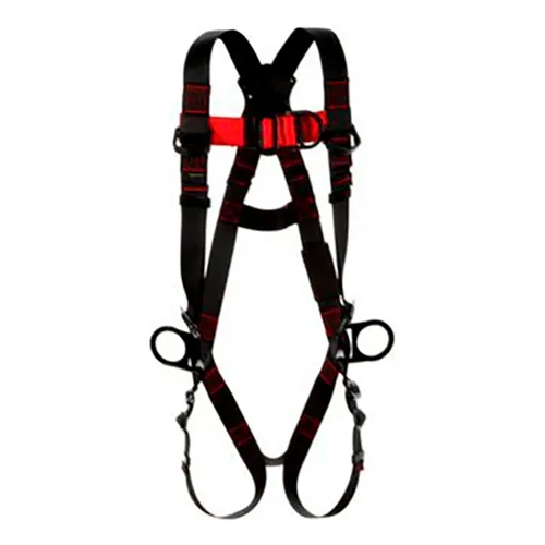 3M" Protecta® 1161510 Vest-Style Positioning/Climbing Harness, Pass-Through Buckle, S