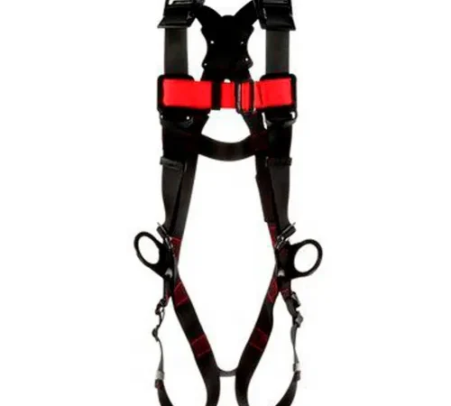 3M" Protecta® 1161564 Vest-Style Positioning/Retrieval Harness, Pass-Through Buckle, M/L