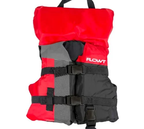 Flowt 40302-2-INFCLD All Sport Life Vest, Red, Infant/Child