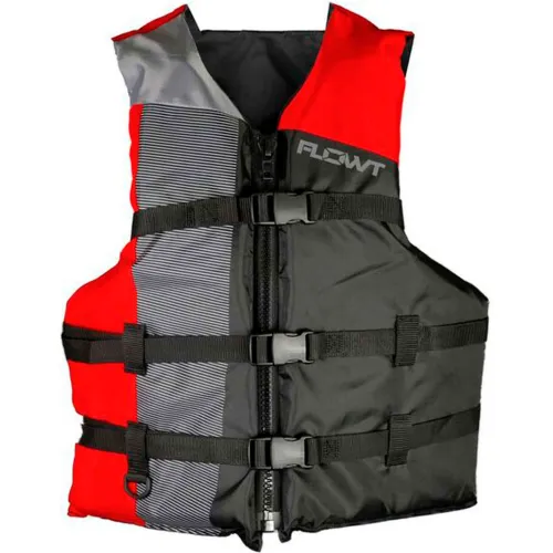 Flowt 40302-2-UNV All Sport Life Vest, Red, Universal Adult