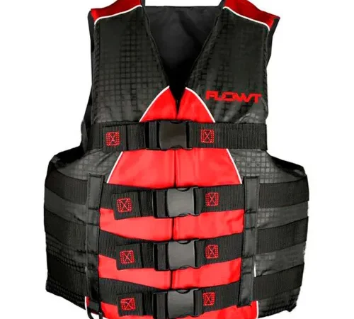 Flowt 40402-2-2X/3X Extreme Sport Life Vest, Red, 2X-Large/3X-Large