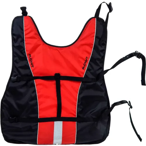 Flowt 40902-2-2X Dog Life Vest, Red, 2X-Large